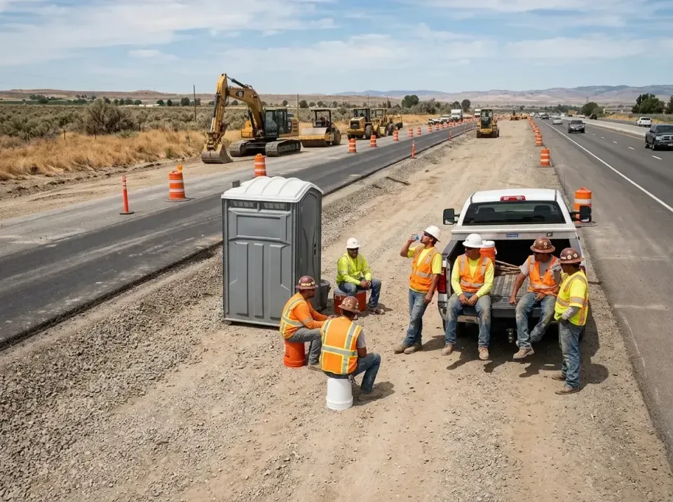 highway-road-construction-crew-007 — frequently asked questions, Porta Potty and Restroom Rentals in Montrose, VA
